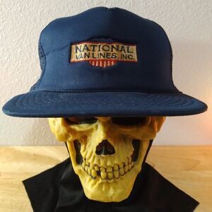 Vintage National Van Lines Rope Snap Back Trucker Hat